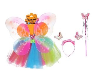 Obrázek z Set karneval - víla barevná 